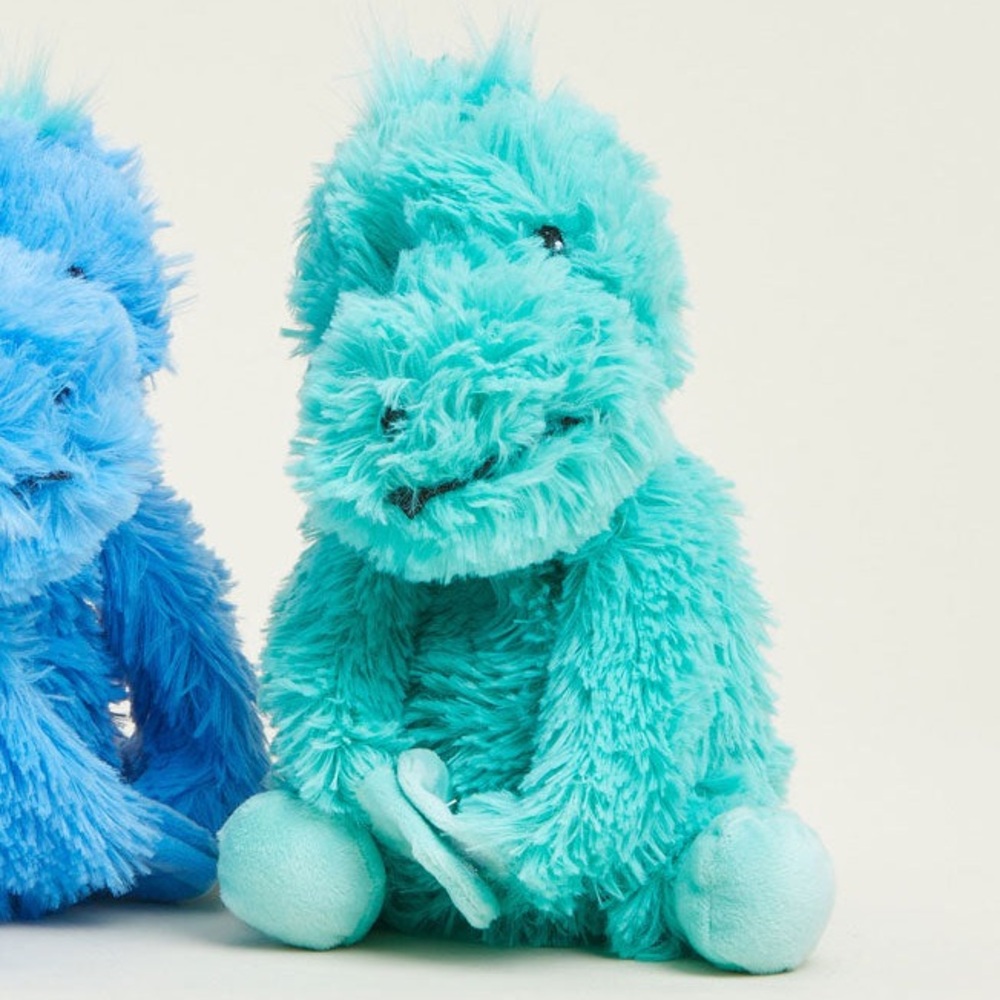 Warmies Plush Teal‎ Dinosaur Toy 10”